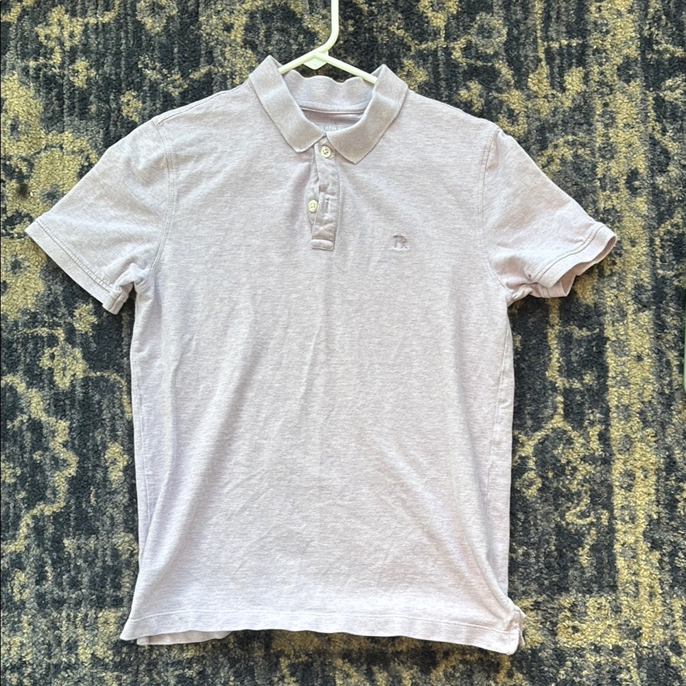 Banana Republic Men’s Cotton Polo (Lavender)